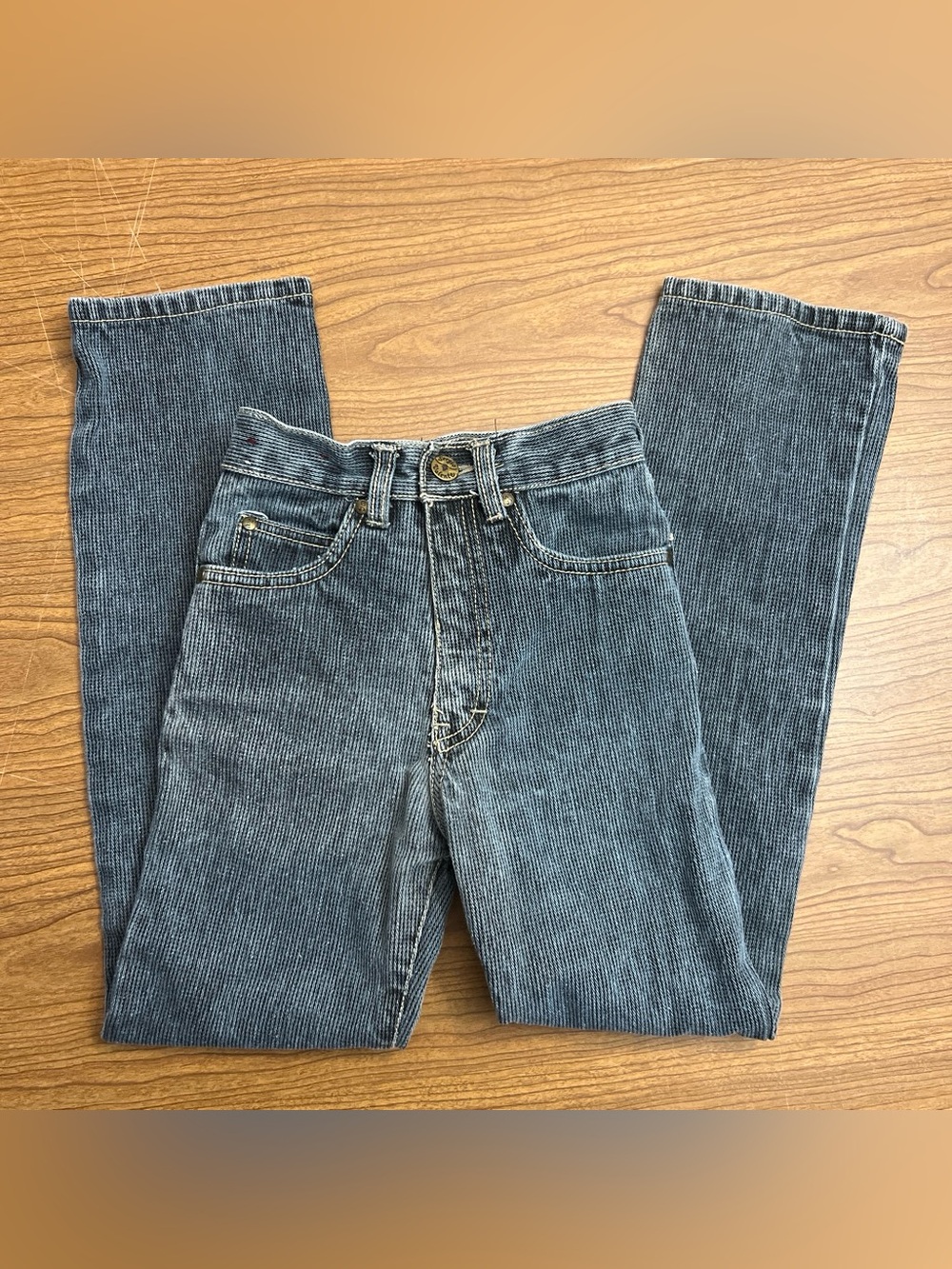 Vintage 80s 90s Boys Kids High Waisted Sergio Valentine Jeans - SZ 7 24” Inseam